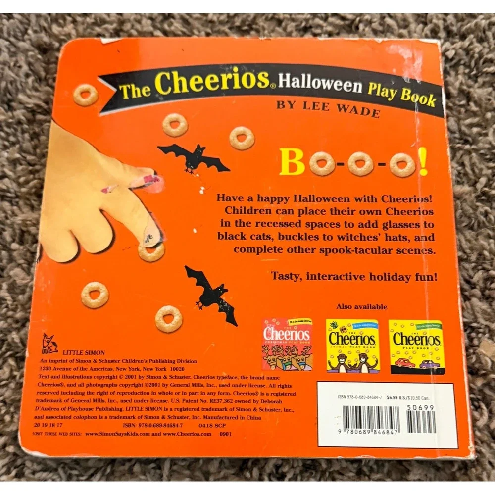 Little Simon-The Cheerios Halloween Play Book-The Cheerios Play Book